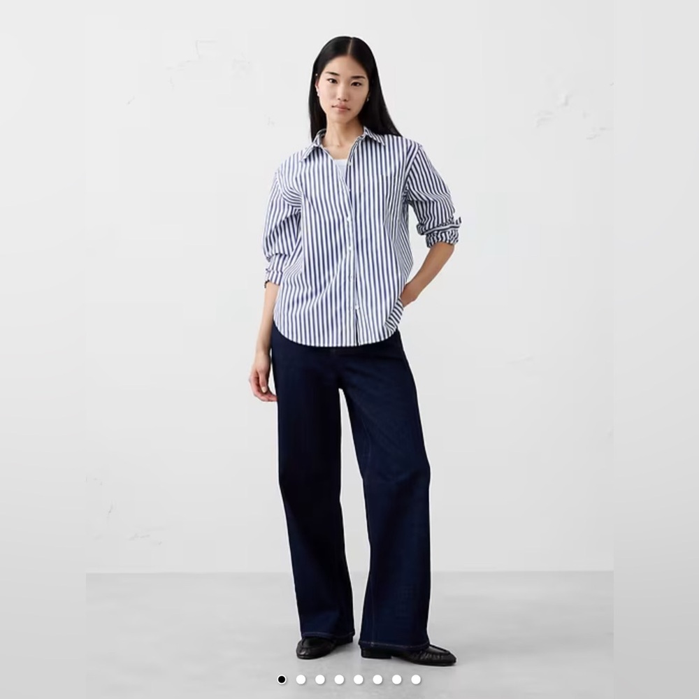 Banana Republic Factory Classic Poplin Shirt, M, NWOT